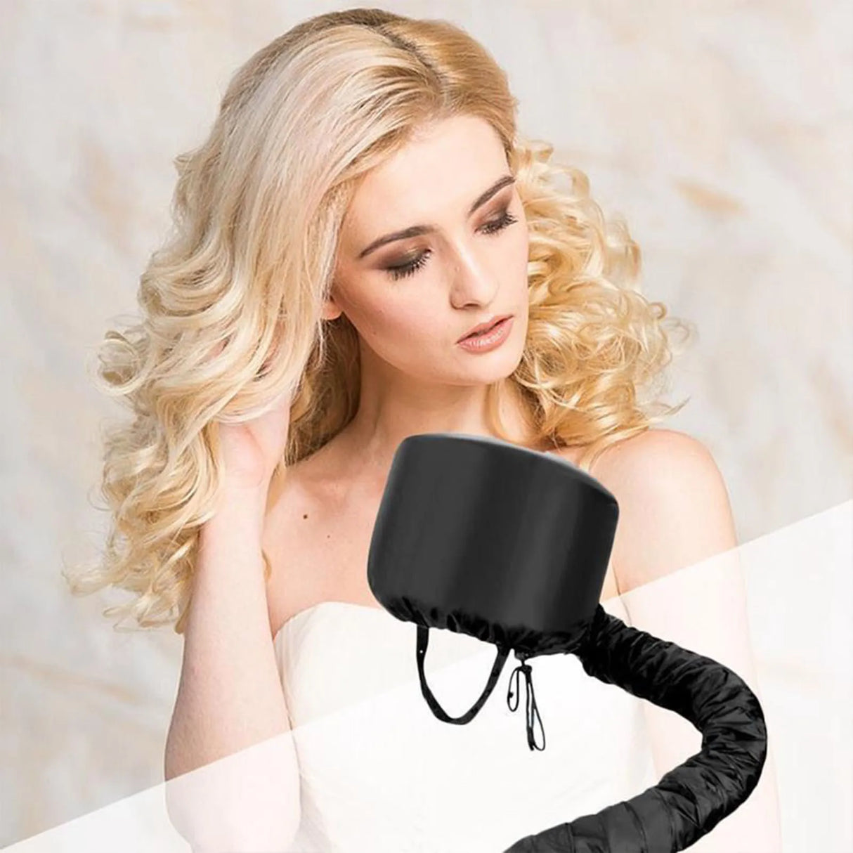 Hair Dryer Steamer Cap Reusable Styling Drying Hat Hair Care Dry Hair Cap for Hair Dryer Home Spa Salon Styling