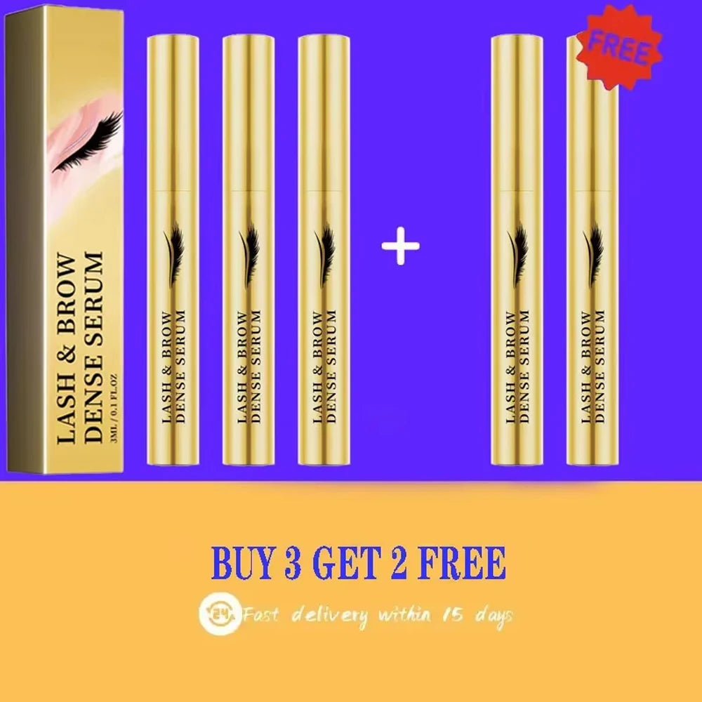 Fast Eyelash Growth Serum Natural Eyelashes Enhancer Longer Thicker Eyebrows Lift Essence Fuller Lashes Eye Care Korean Cosmetic