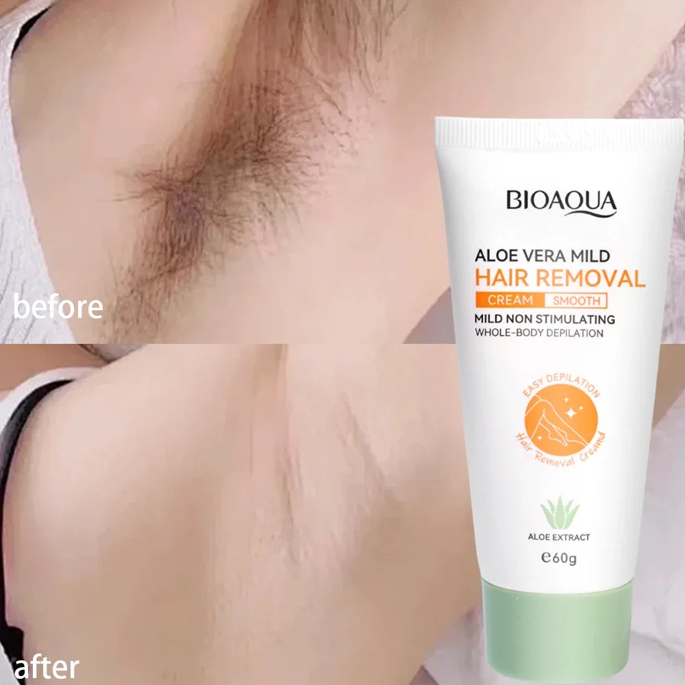 Hair Removal Cream Permanent Epilator Cream Intimate Areas Health Painless Hair Remover Growth Inhibitor for Woman Men Body Care