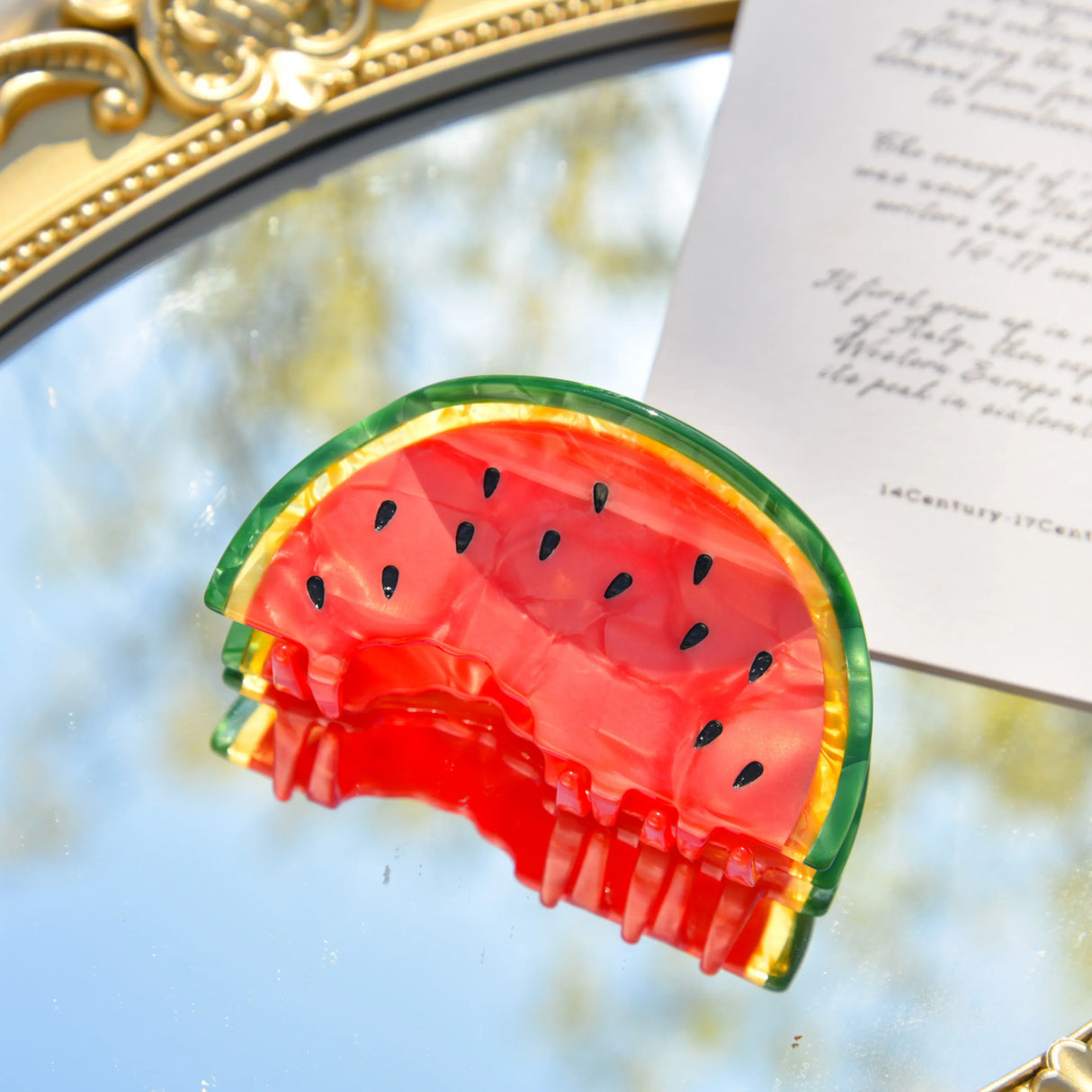 New Cartoon Fruit Series Hair Claw Funny Cute Watermelon Banana Strawberry for Women Hair Clip Ponytail Hairpin Hair Accessories