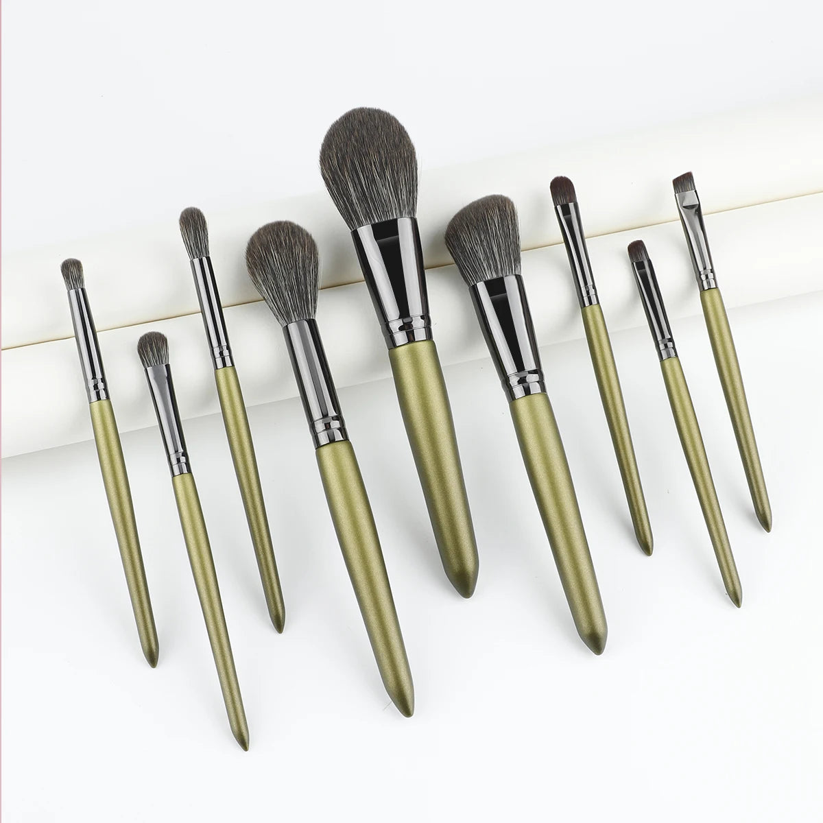 RANCAI 9PCS Makeup Brushes Set Eye Shadow Foundation Powder Contour Makeup Brush Cosmetic Beauty Tool Kit Free Shipping