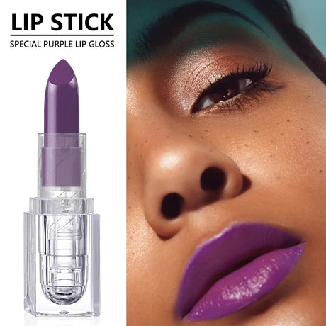 Purple Colors Velvet Matte Lip Mud Liquid Lipstick Waterproof Nude Lip Gloss Sexy Women Lip Glaze Cosmetic