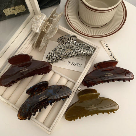 Vintage Hair Clips Korean Hair Clip Large Claw Clip Y2K Accessories Hair Accessories For Women