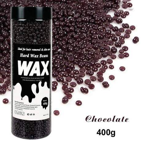 200g/400g Canning Hard Wax Beans For Men And Women Body Hair Removal Depilatory Wax For Wax Heater Kit For Wax Heater Machine