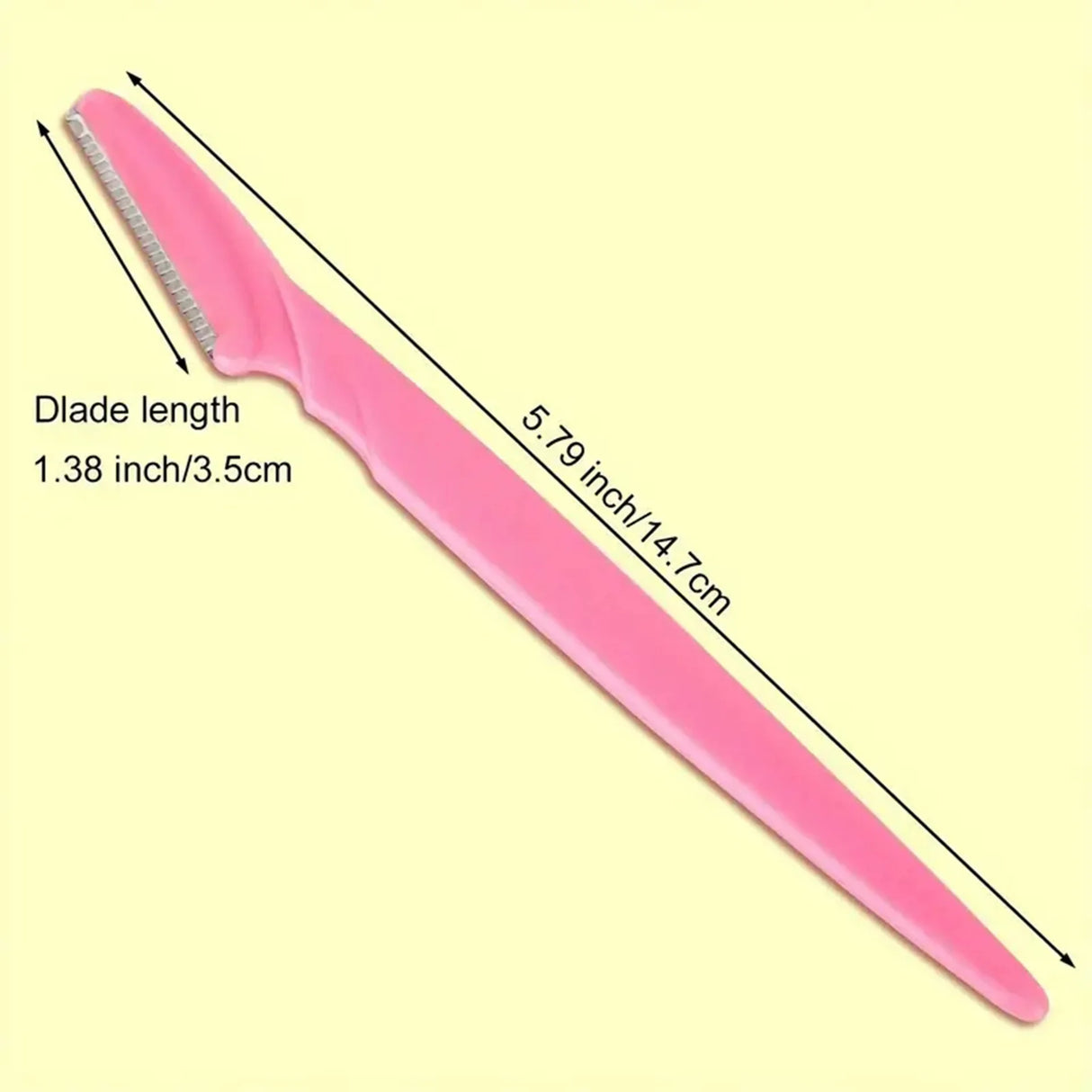 3/30/40Pcs Body Hair Removal Shaver Blades Eyebrows Shaping Knife Eyebrow Trimmer Makeup Beauty Tools Safe Eye Brow Razor Face