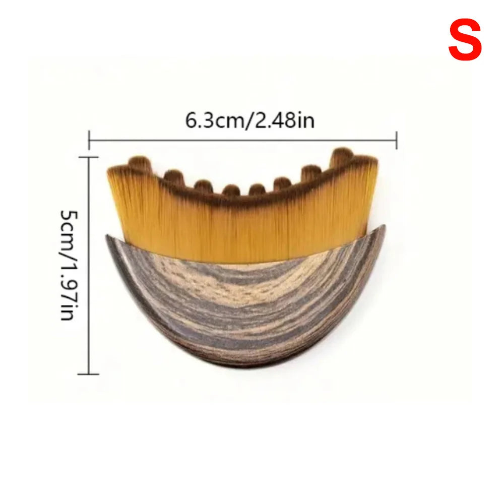 Spa Body Brush for Dry Brushing Lymphatic Drainage Face Massager Dry Skin Blood Circulation Tool for Face And Body Care