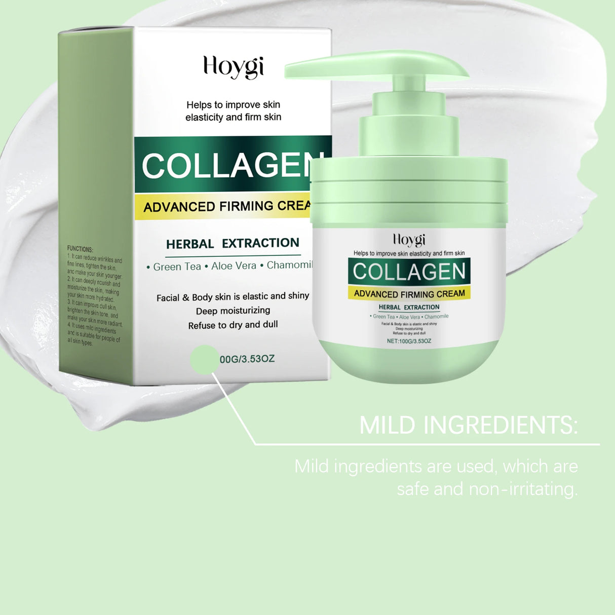 Collagen Body Cream Firming Fade Fine Lines Wrinkle Dark Spots Repairing Drying Body Brightening Moisturizing Cream Skin Care