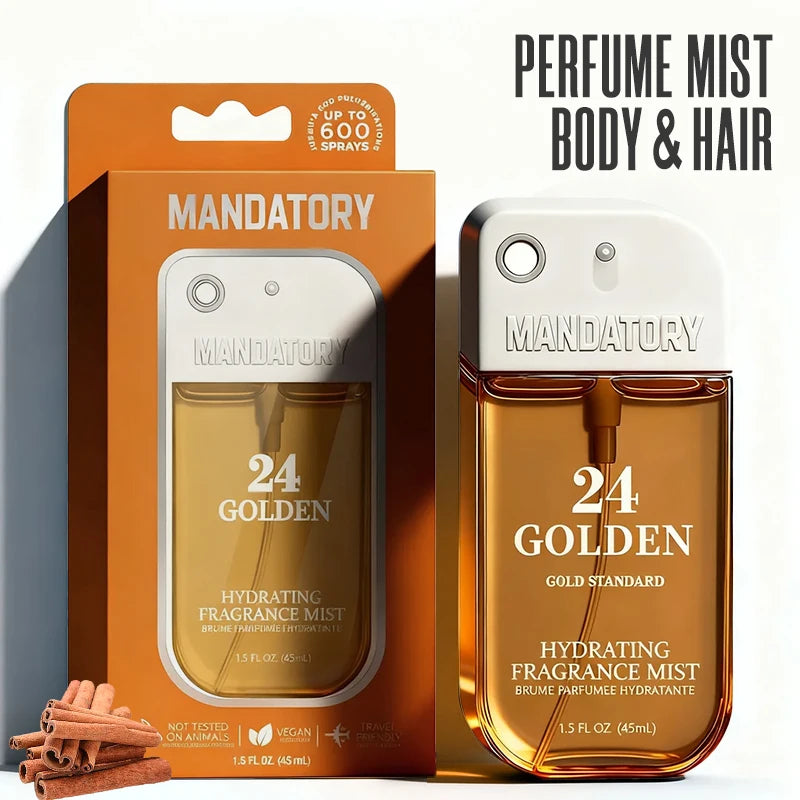 BODY & HAIR FRAGRANGE MIST For Men, 8 Differect Scent Perfume Spray, Long-Lasting Fragrance, Perfect For Dates, Parties & Gift,