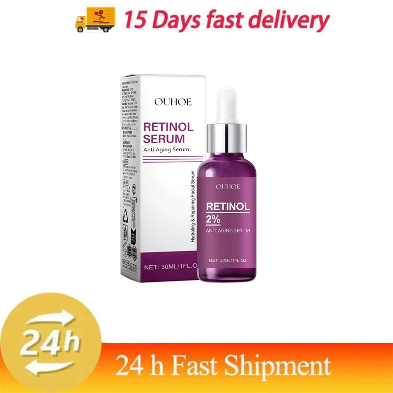 Instant Wrinkle Remover Face Serum Lifting Firming Fade Fine Lines Anti-aging Essence Whitening Brighten Nourish Skin Care
