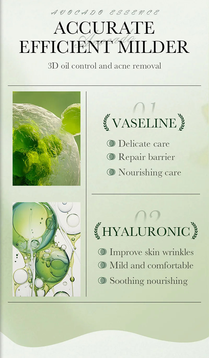 Avocado Skincare 6-Piece Set Includes Nourishing And Moisturizing Eye Cream, Face Cream, And Anti-Wrinkle Skincare Products.