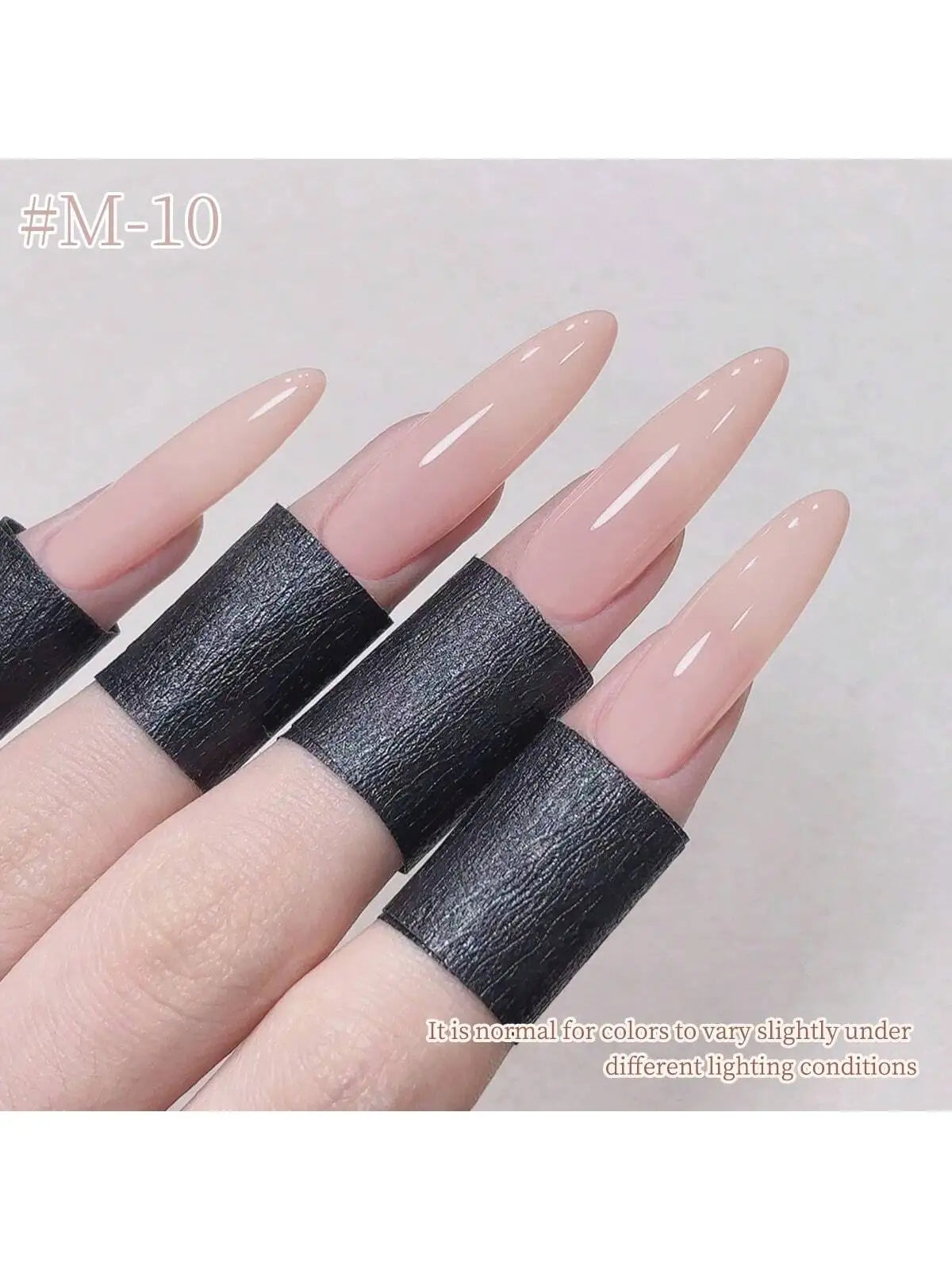 6pcs 15ml Ice-Transparent Nude Pink Nail Polish Full Set of Phototherapy Gel Suitable for Nail Salon DIY
