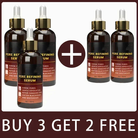 Pore Shrink Face Serum Remove Blackheads Acne Acidity Oil Control Repair Essence Moisturizing Nourish Pores Firming Facial Care