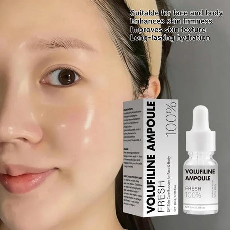 Volufiline Centella Asiatica Serum 10ml Gentle Soothing Moisturizing Facial Ampoule Essence Niacinamide Plumping Fast Absorbing