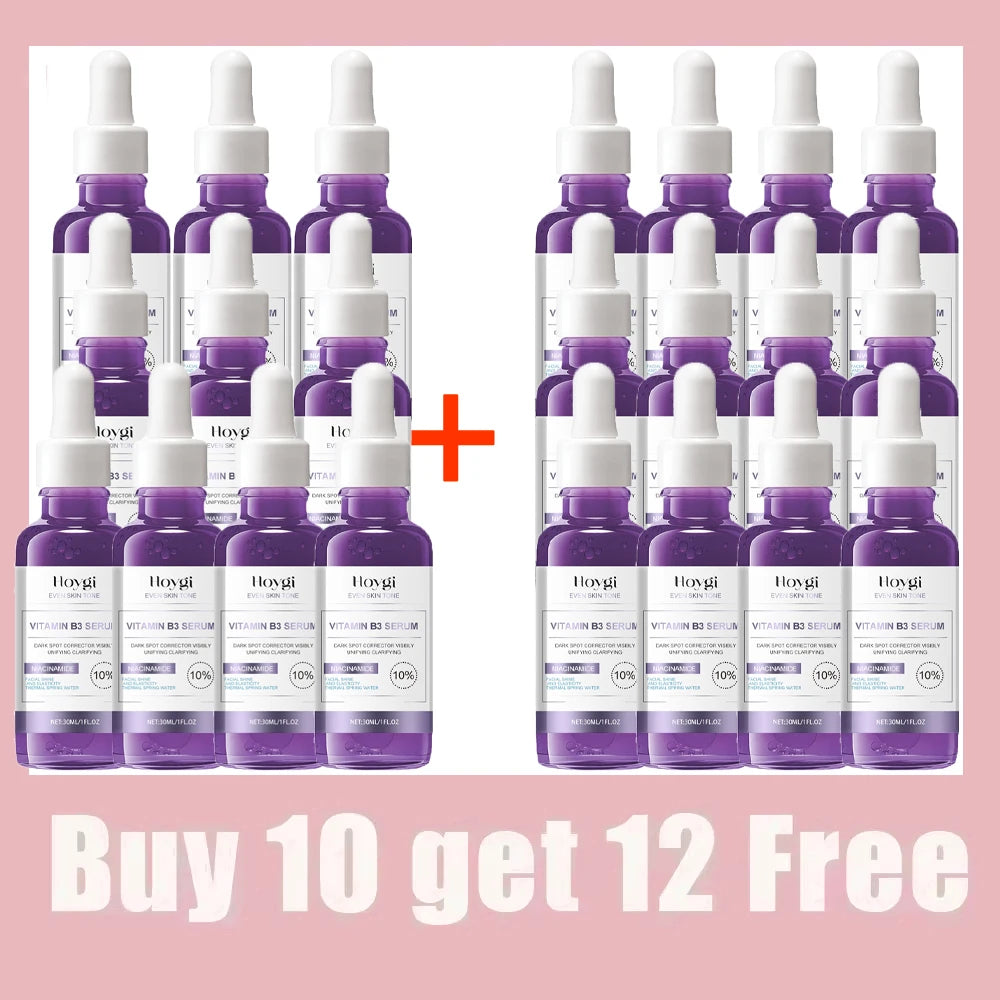 Anti Wrinkle Facial Serum Dark Spots Removal Anti Aging Fade Acne Marks Smooth Fine Lines Firming Vitamin B3 Whitening Essence