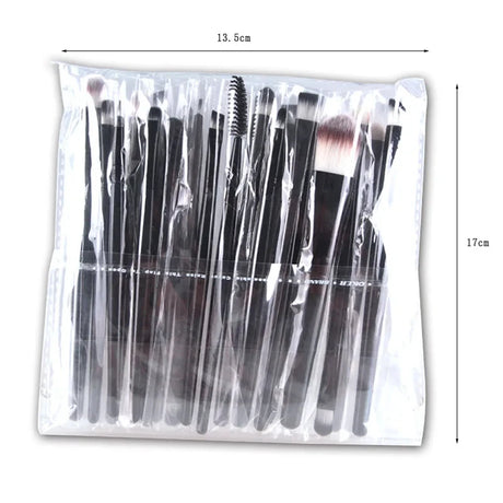 20Pcs Makeup Brush Set Beauty Makeup Concealer Brush Blush Loose Powder Brush Highlighter Foundation Eye Shadow Brush Tools