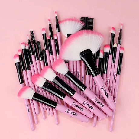 10-32PCS Makeup Brush Set Soft Fluffy Powder Foundation Contour Blush Concealer Eye Shadow Blending Makeup Kit Women Beauty Tool
