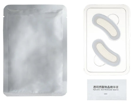 Hyaluronic Acid Microneedle Eye Patches Mask For Anti Aging Dark Circles Moisturizing Under Eye Gel Pads Skin Care