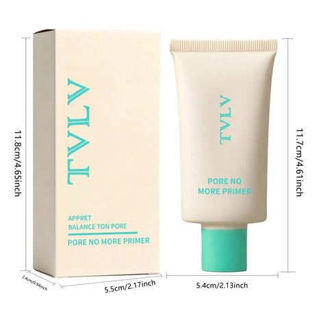 Pore No More Primer Moisturizing Long-Lasting Oil Control Matte Finish Primer Water & Sweat Resistant Base Makeup