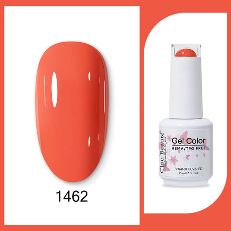 Clou Beaute 15ml HEMA TPO FREE Gel Nail Polish Bright Dark Army Green Gel Lacquer Semi Permanent Art Organic Nail Gel Varnish