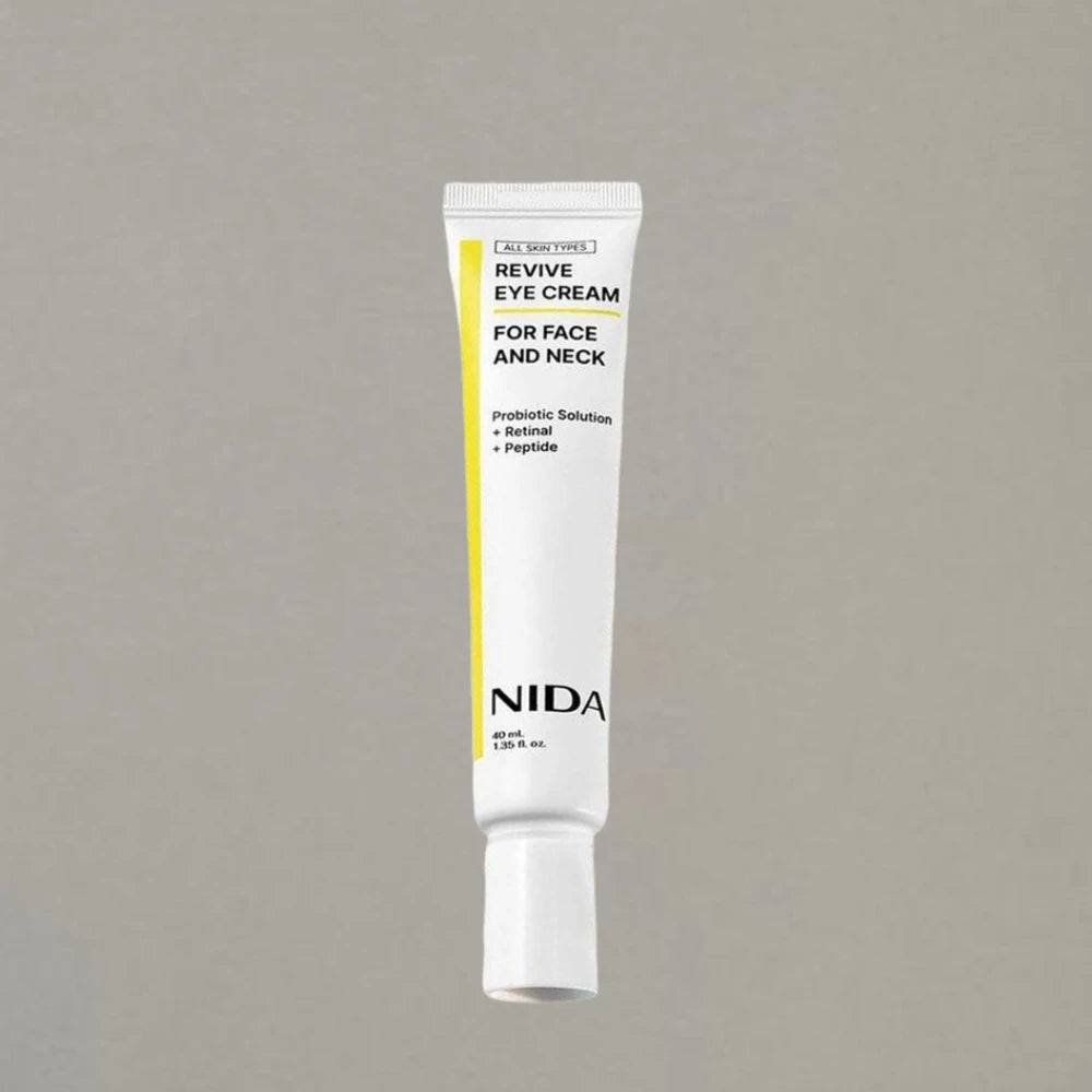 Korea NIDA Skin Care Kit - Ultimate Moisturizing Cream, Retinol Probiotic Eye Cream, TXA Renewal Essence, For All Skin Types
