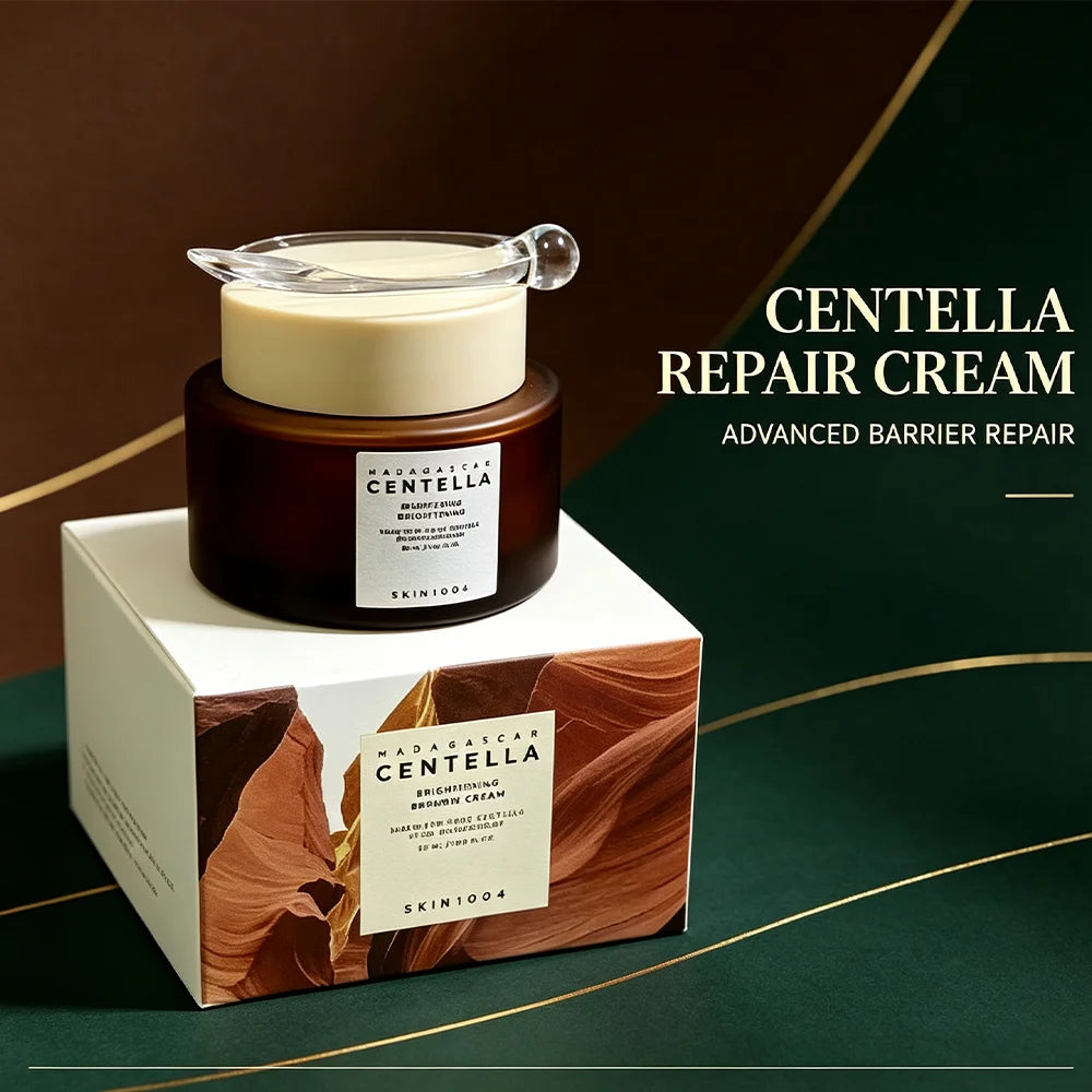 SKIN1004 Centella Probio-Cica Intensive Ampoule & Cream Set Diminishes Fine Lines Barrier Aging Eye Cream Repair Hydration Skin