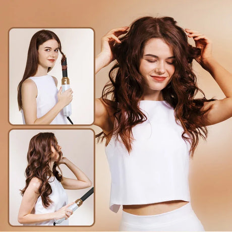 5 in 1 Hair Dryer Brush Hot Comb Set Professional Curling Iron Hair Straightener Styling Tool For Professional Hair Dryer