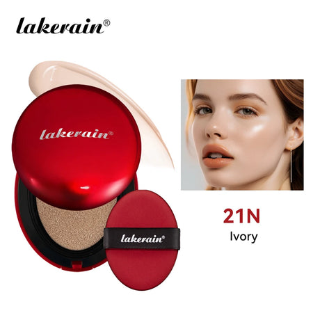 Sunscreen Cushion Foundation Fit Cushion Foundation Full Coverage Waterproof Long-lasting Concealer Long-lasting Makeup