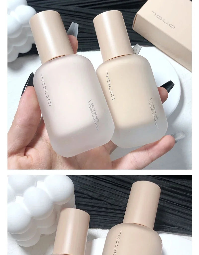 JOCO Liquid Foundation Oil Control Moisturizing Makeup Concealer Refreshing Natural Clear Waterproof Longlasting Face Makeup Hot