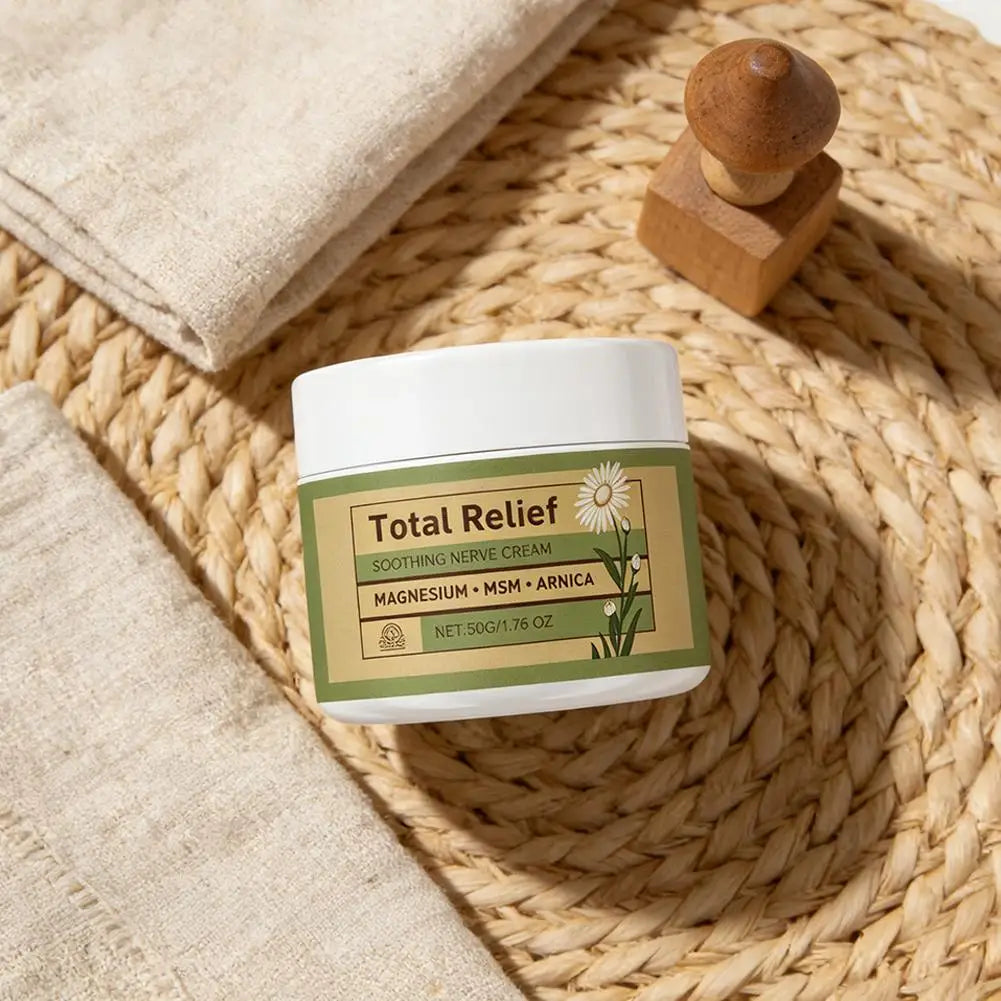 Magnesium Cream for Muscle & Nerve-Relief Moisturizing Body Massage Creambody Care and Moisturizing 2-in-1 Daily Care