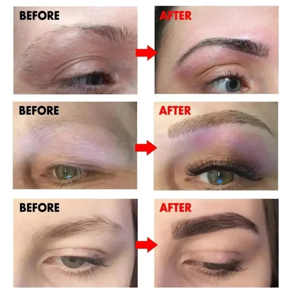 Eyebrow Growth Serum Eyelash Hair Growth Anti Hairs Loss Product Prevent Baldness Fuller Thicker Lengthening Eyebrow Makeup 30ml