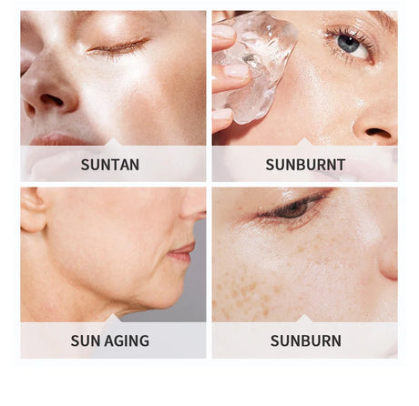 MSLAM Whitening Sun Cream Facial Body Sunscreen Sunblock Skin Protective Cream Anti-Aging Oil-control Moisturizing SPF 50