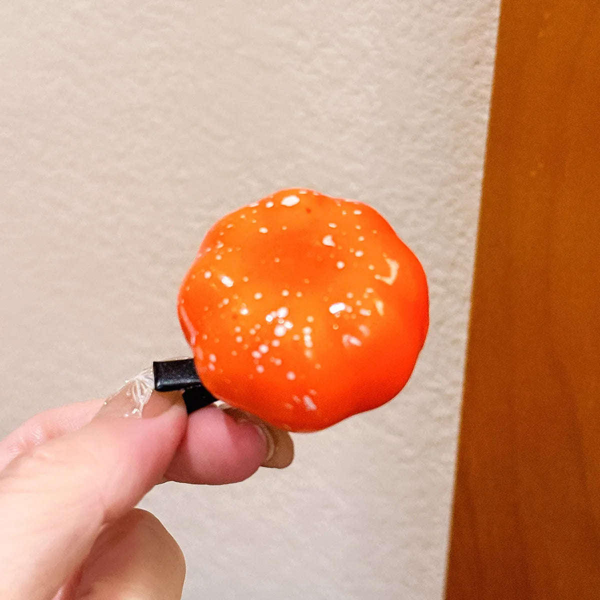 1 Fun Fruit and Vegetable Shaped Duckbill Clip Cute Simulation Fruit Hair Clip Side Clip Women's Broken Hair Clip