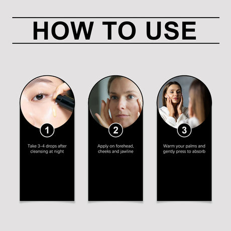 Retinol Firming Serum Anti-Wrinkle Shrink Pores Reduce Redness Sensitivity Brighten Skin Relieve Dryness Nourishing Face Essence