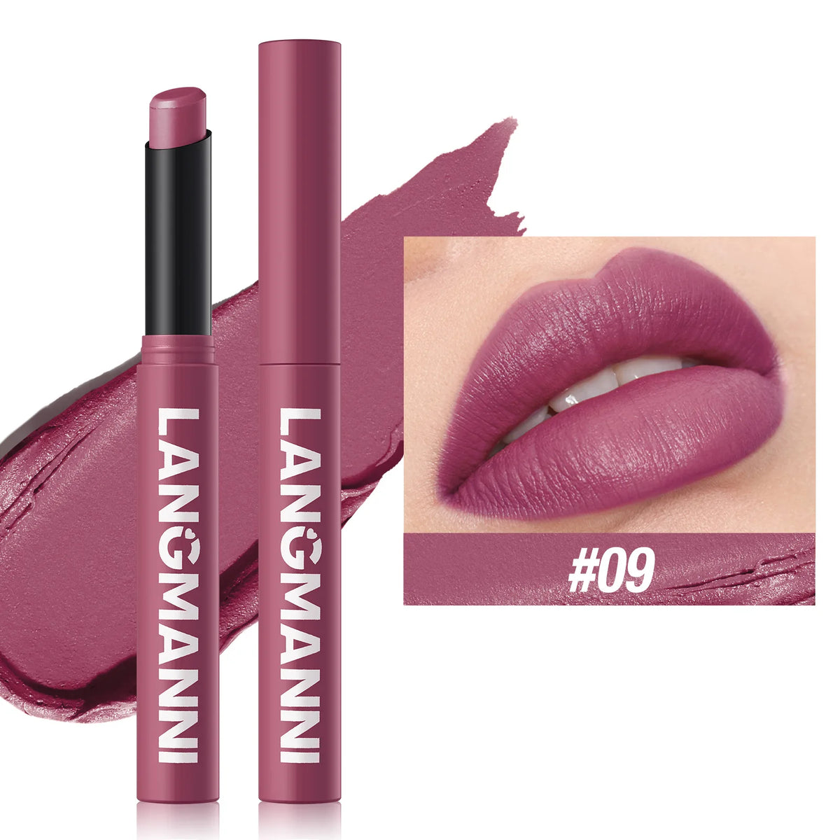 12 Colors Nude Matte Lipstick Waterproof Lip Sticks Not Fading Sexy Red Velvet for Women Make Up Long Lasting Lip Cosmetics