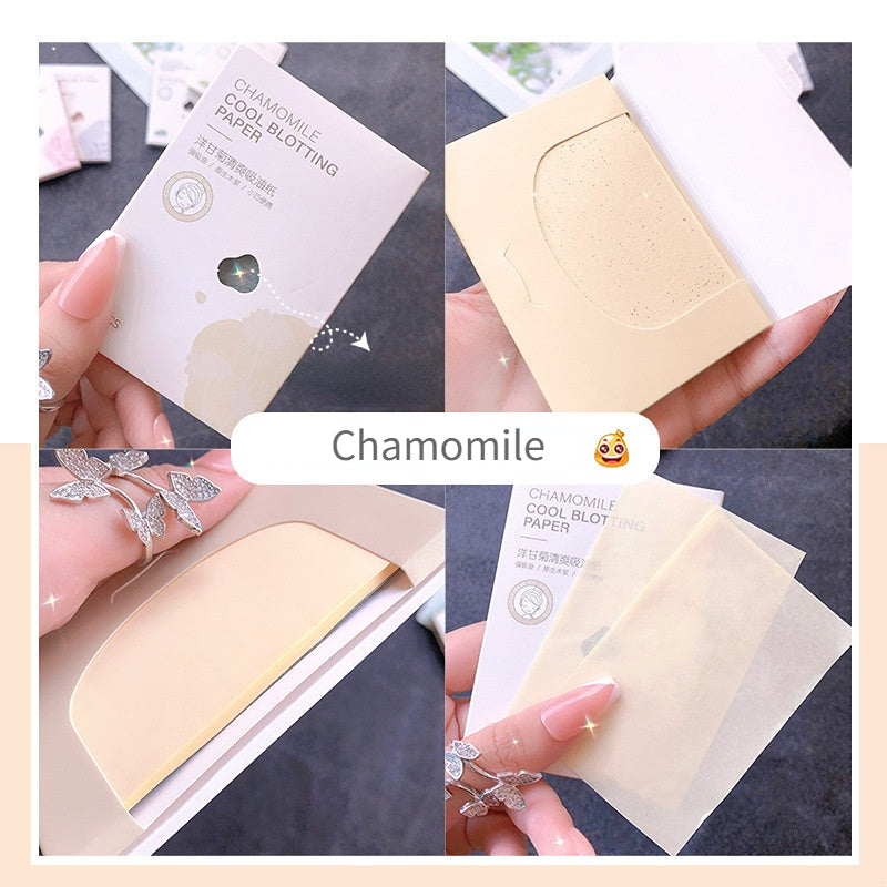 100pcs Face Oil Control Cleaning Wipes Oil Control Face Absorbent Paper Absorbing Sheet Oily Matting Tissues Face Cleaning Paper