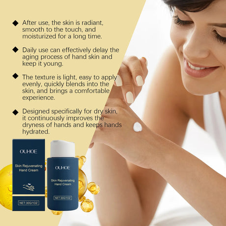 Moisturizing Hand Cream Improve Dryness Skin Nourishing Soften Brightening Hydrating Anti Chapped Hand SkinCare Quick Absorb