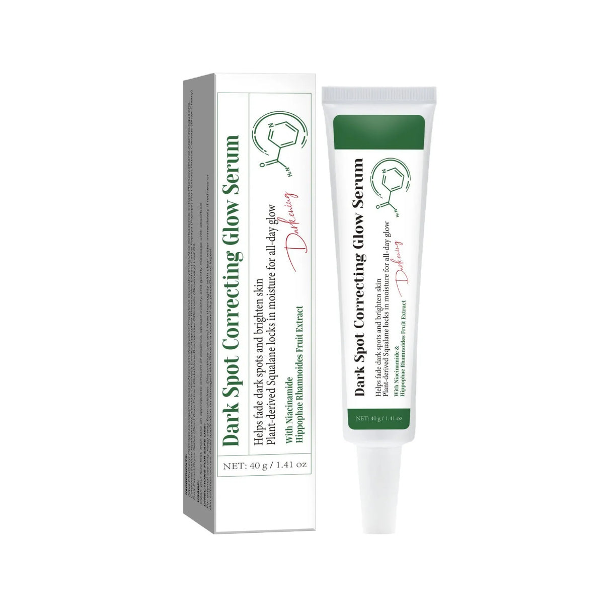 Dark Spot Correcting Glow Serum,Dullness,Acne,And Melanin Remover,Niacinamide Facial Skin Moisturizing Brightening Skincare