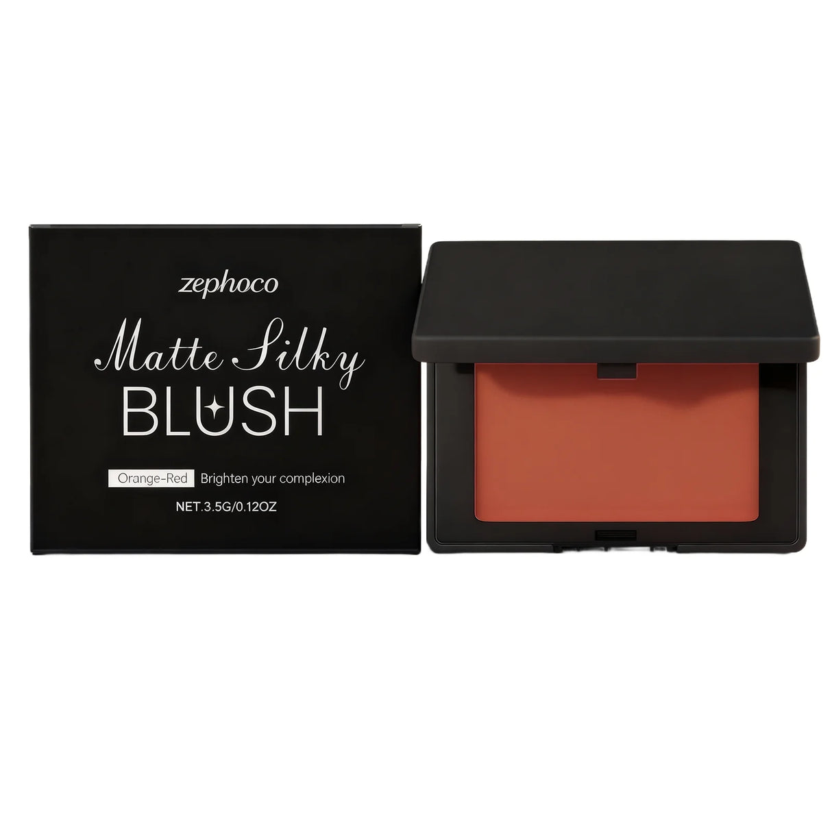 Multicolor matte silky blush, adheres well, long-lasting, easy to blend, gives a youthful, lightweight feel, perfect for everyda
