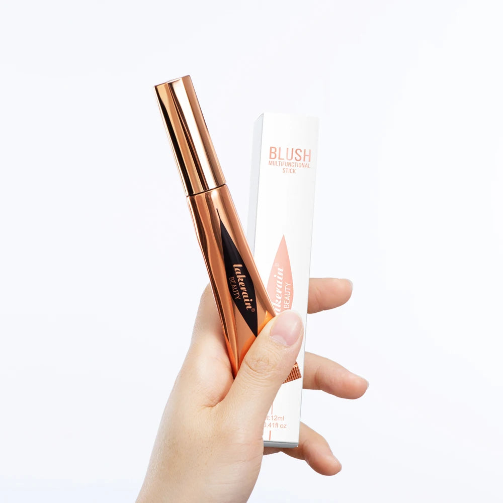 New Cream Bronzer Contour Blusher Beauty Wand Highlighter Blush With Cushion Liquid Face Bronzer Wand Stick Applicator Makeup