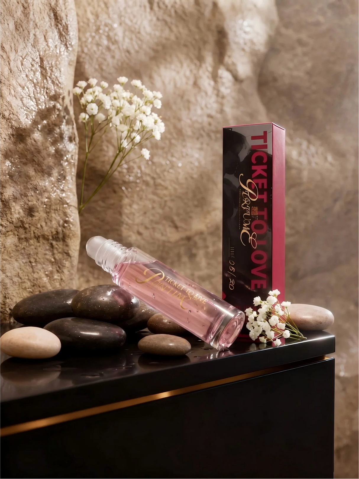 Women Pheromone Roll-On Perfume Long Lasting Cologne Fragrance Flirty Scent Natural Fresh Enchanting Attractive Aroma