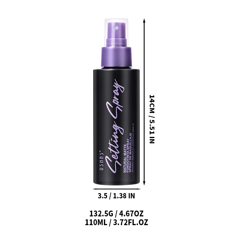 Cooling Makeup Setting Spray 110ml – Oil-Control Hydrating Waterproof Long-Lasting Unisex for All Skin Types