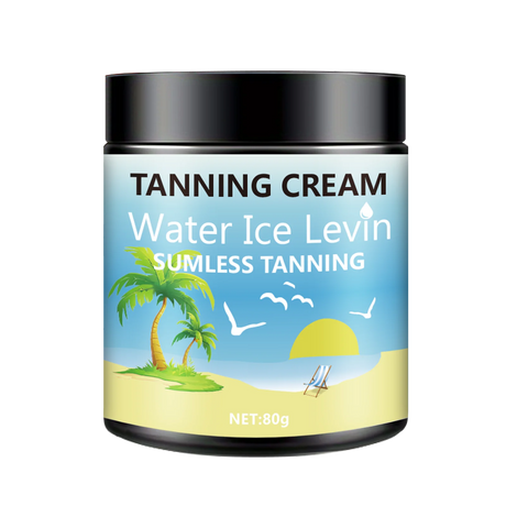 Body Tanning Lotion, Rich in Shea Butter and Coconut Oil, Deeply Moisturizing, Fast Absorbing, Non-Greasy, No Sunburn, Hypoallergenic for Men and Women