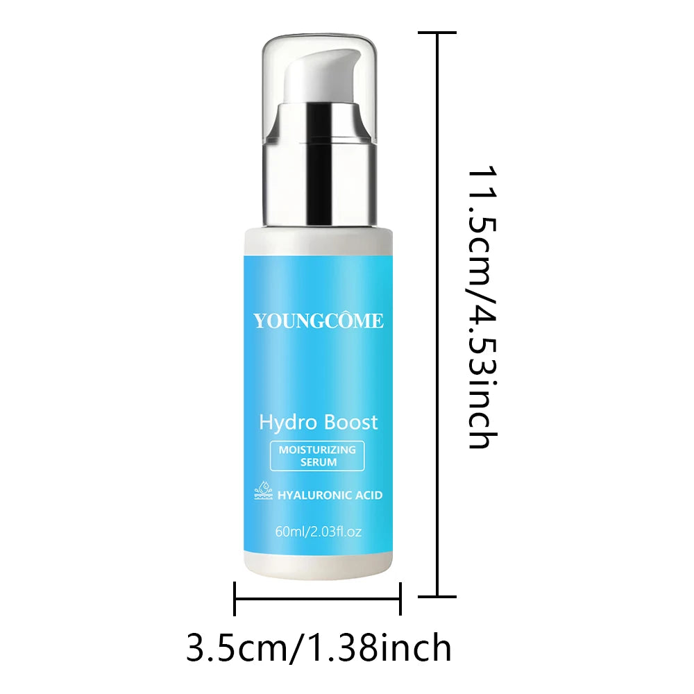 Hydro Boost Hyaluronic Acid Moisturizing Serum - Instant Hydration, Non-Greasy, Fast-Absorbing, Long-Lasting Moisture for Dry