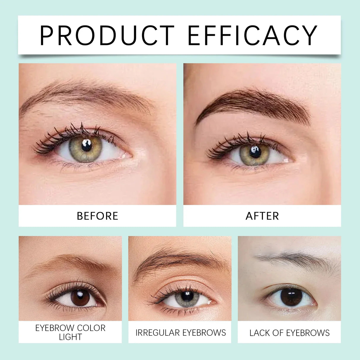 Fast Eyebrow Growth Serum Eyelash Hair Growth Anti Hairs Loss Product Prevent Baldness Fuller Thicker Lengthening Eyebrow Makeup