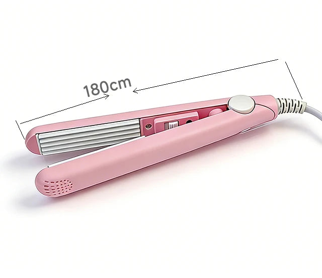 3-in-1 Curling Iron Hair Styler Clips Flat Crimper Professional Styler Styling Tools Waver Brush Waver Straightener Hair Curler