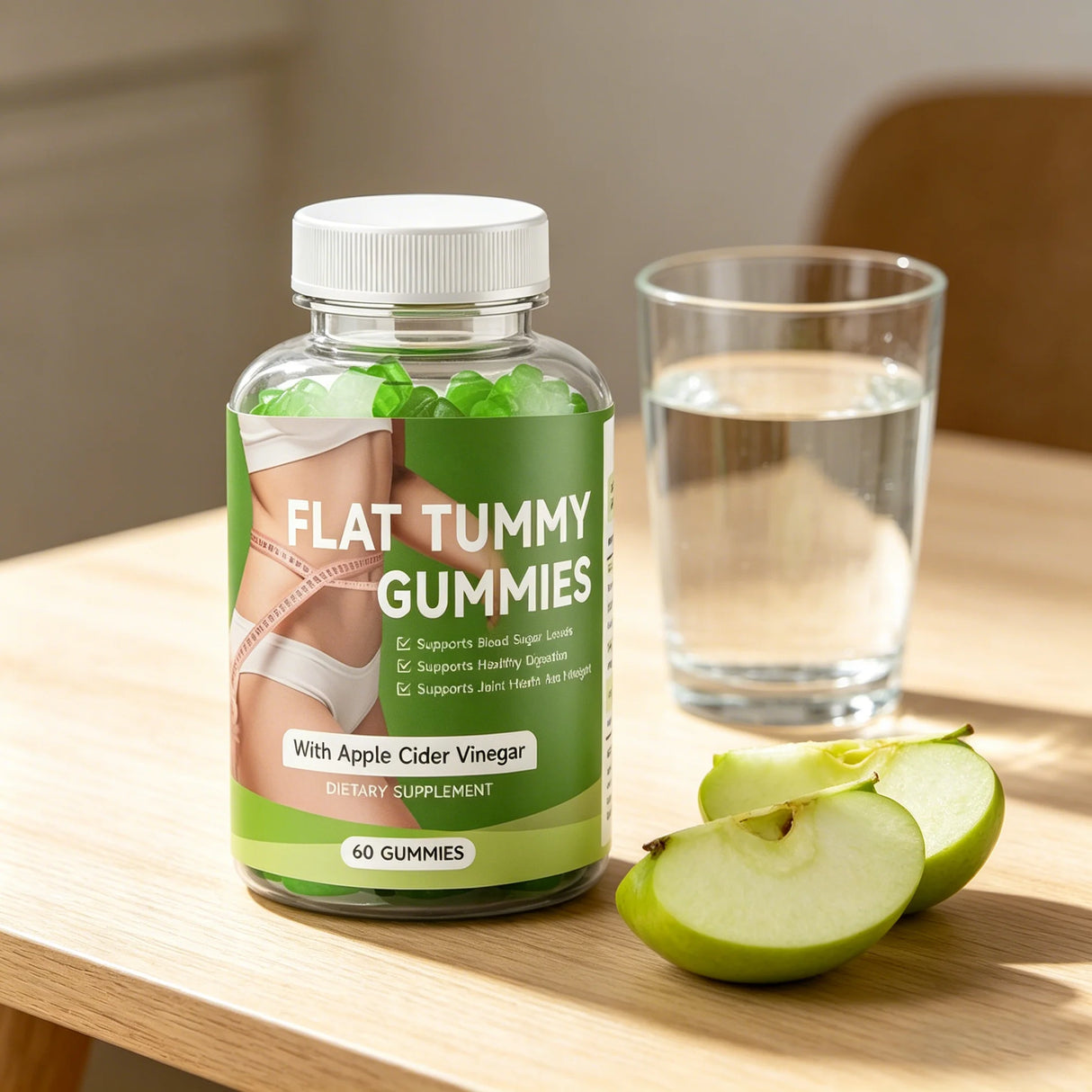 Metabolism Support Gummies - Weight Management,Fat Burning, Metabolism Boosting,Supports A Healthy Nervous System - 60 Gummies
