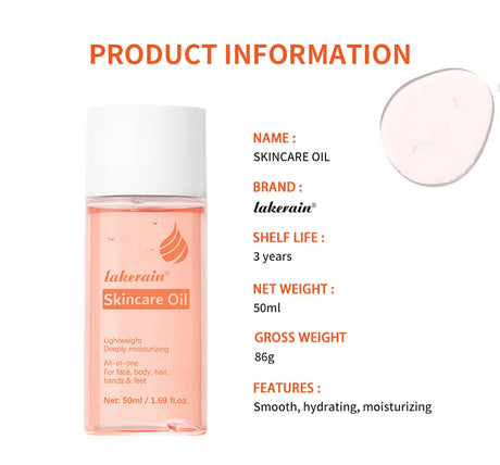 2 Pcs Bio Skincare Body Oil Vitamin A Vitamin E Face Body Moisturizer Improve Hair Health Fade Scars Exfoliate skin Skincare Oil