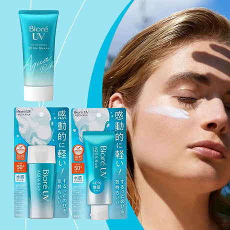 Japan Biore Spf50+ Facial Sunscreen Protector UV Sun Sunblock Cream Korean Moisturizing Protector Whitening Moisturizer Care