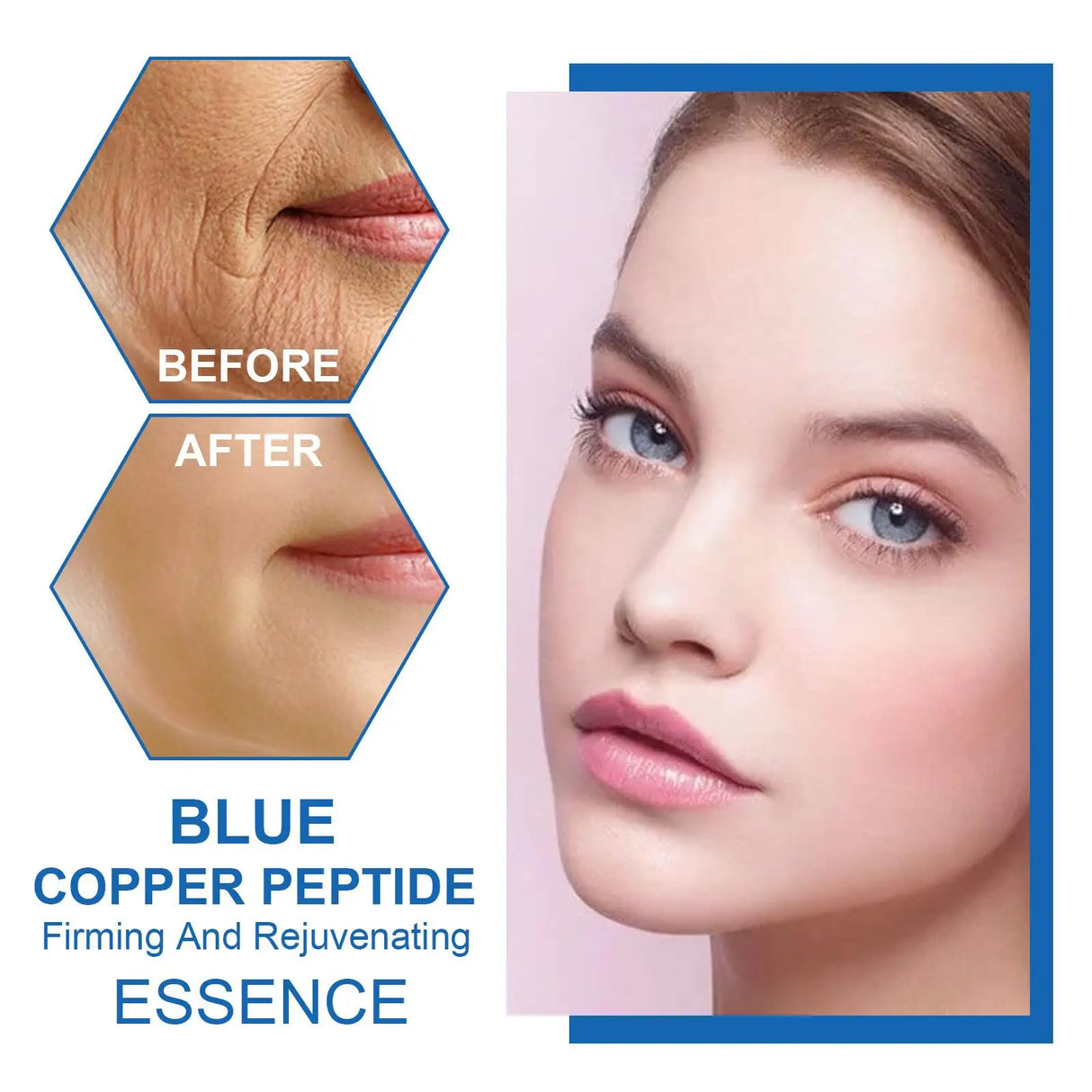 Instant Wrinkle Remover Face Serum Anti Aging Firming Lifting Fade Fine Lines Whitening Moisturizing Brighten Tighten Skin Care