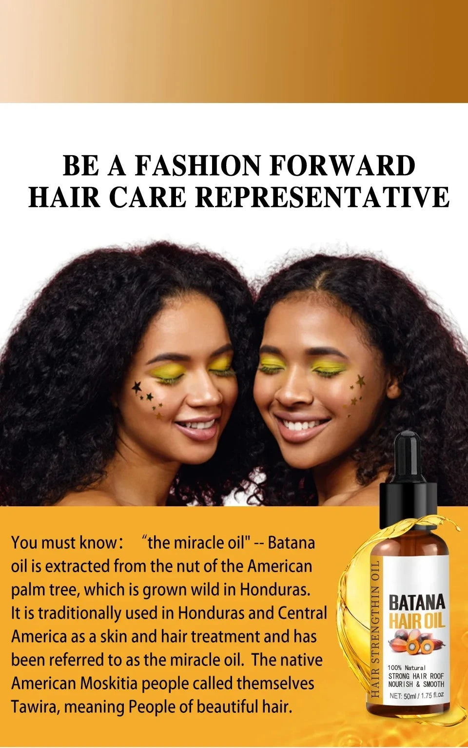 Batana Oil Hair Growth Products Fast Growth Batana Essence Oil Traction Alopecia Anti Hair Loss Baldness Treatment For Men Women